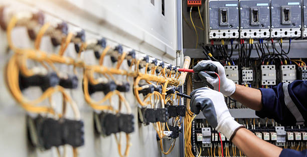 Professional Electrician technician working in Central Islip, NY